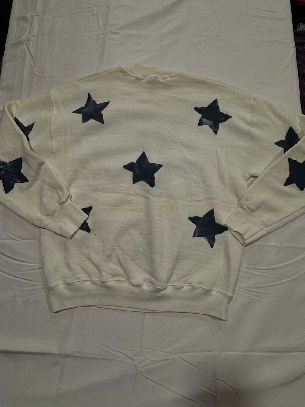 Vintage hand painted Fruit of the Loom Best Vintage Sun Moon and Stars - Picture 6 of 8